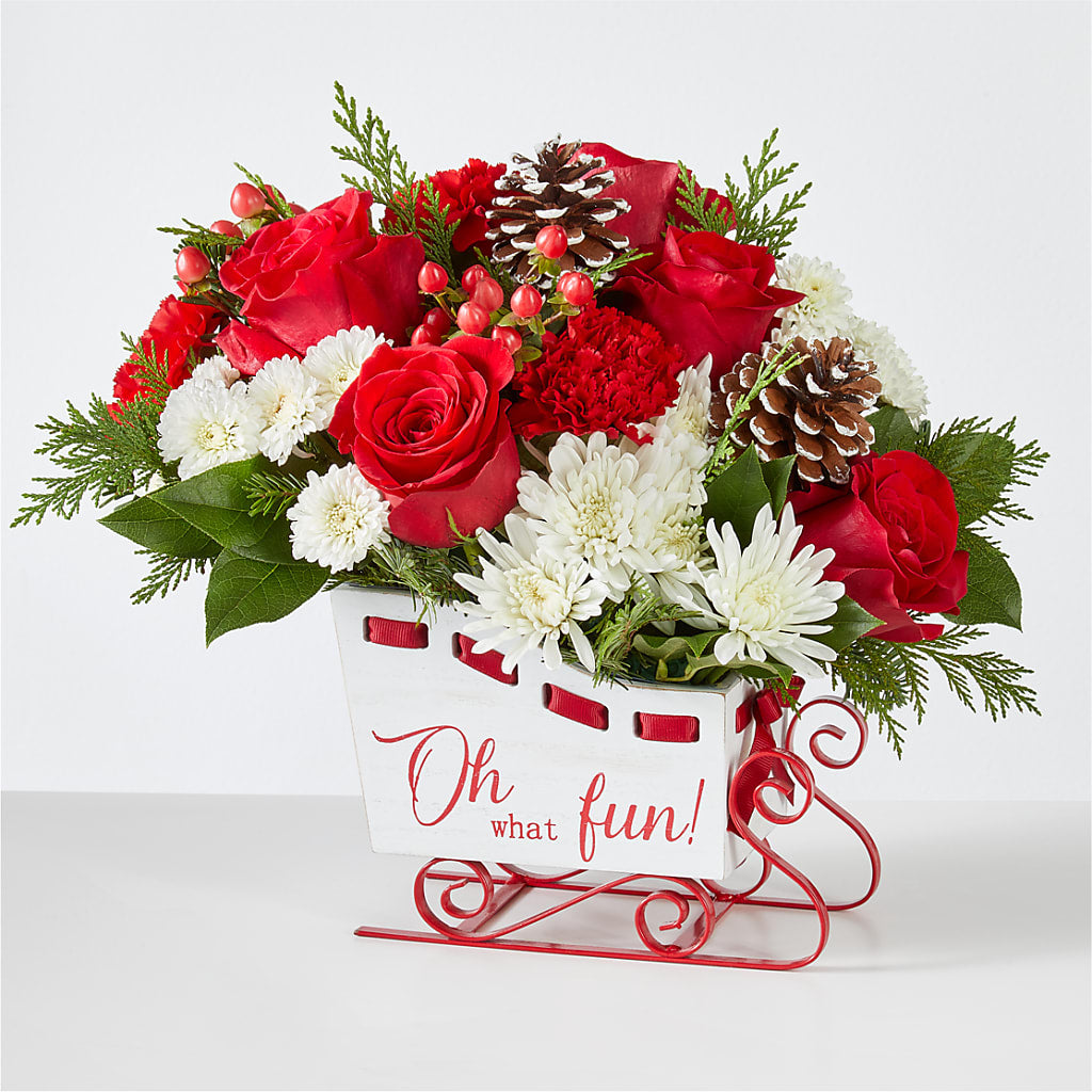Sleigh Bells Bouquet – The Flower Nook Inc, Orlando FL