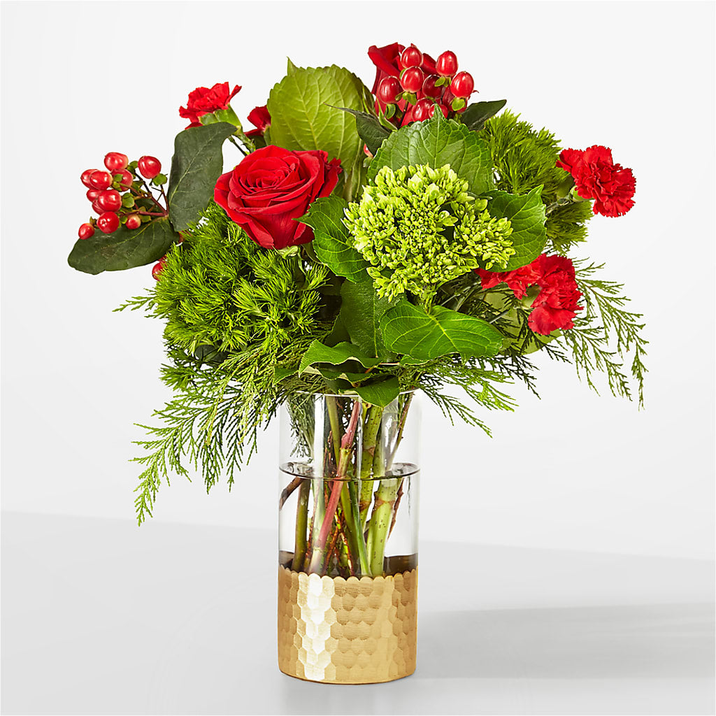 Plaid Throw Bouquet – The Flower Nook Inc, Orlando FL