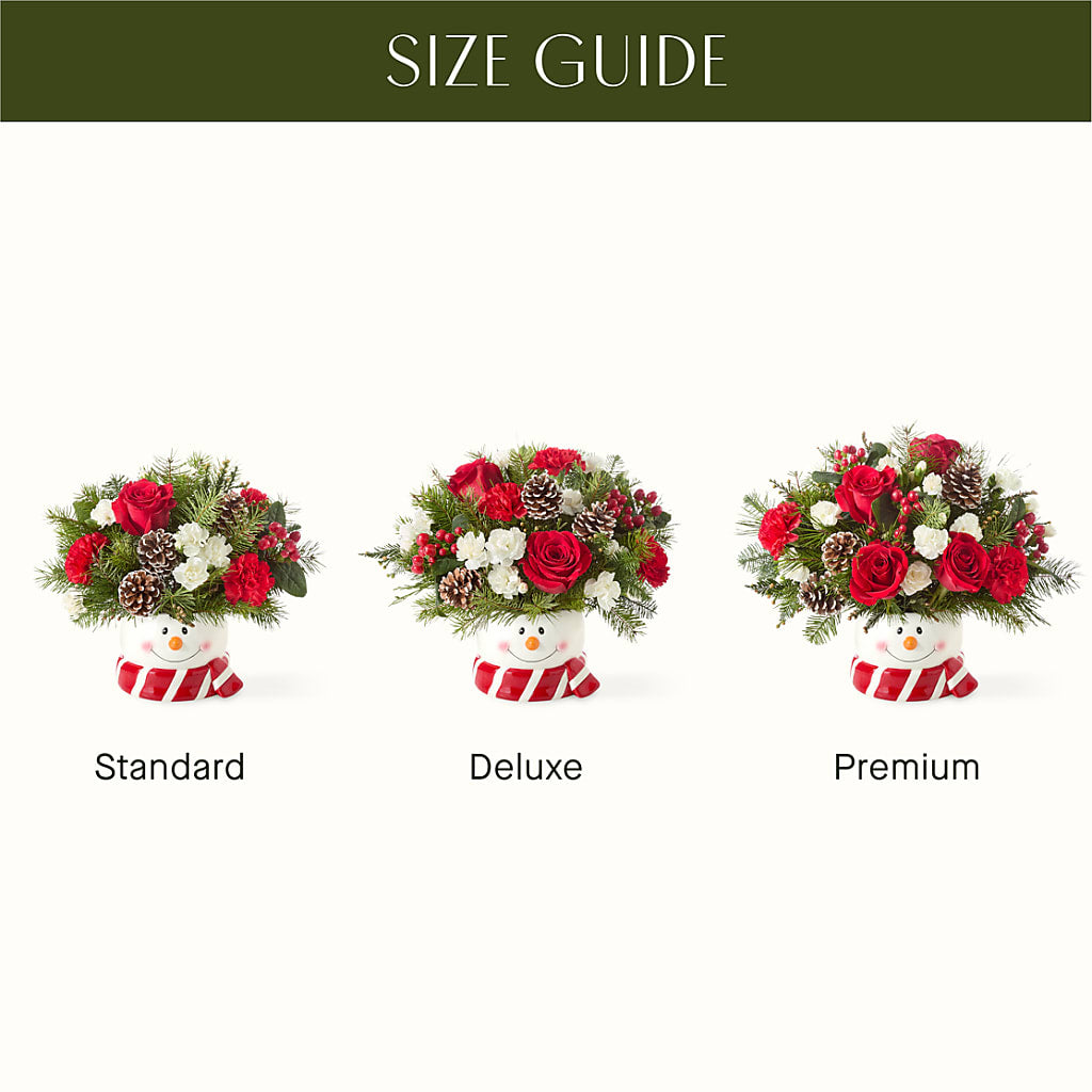 Jolly Snowman Bouquet – The Flower Nook Inc, Orlando FL
