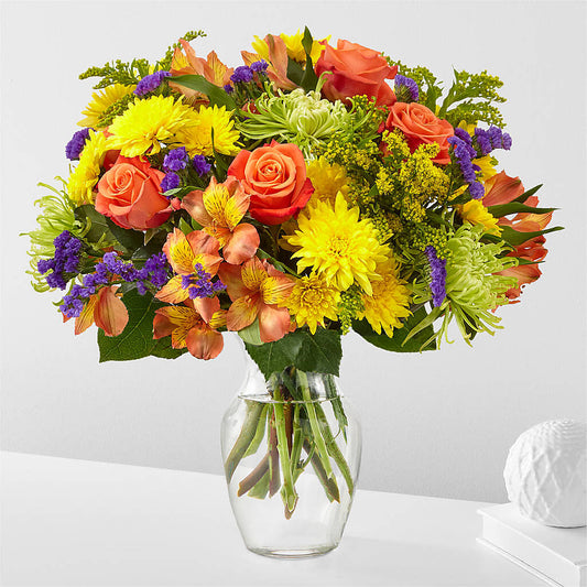 Marmalade Skies Bouquet – The Flower Nook Inc, Orlando FL