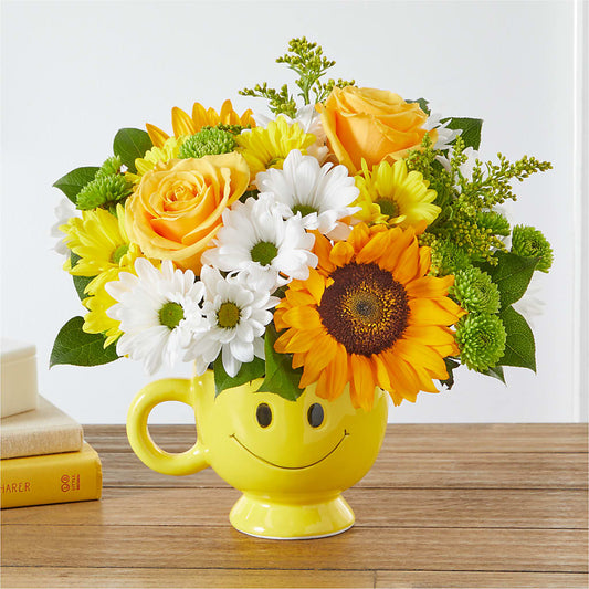 Be Happy Bouquet – The Flower Nook Inc, Orlando FL