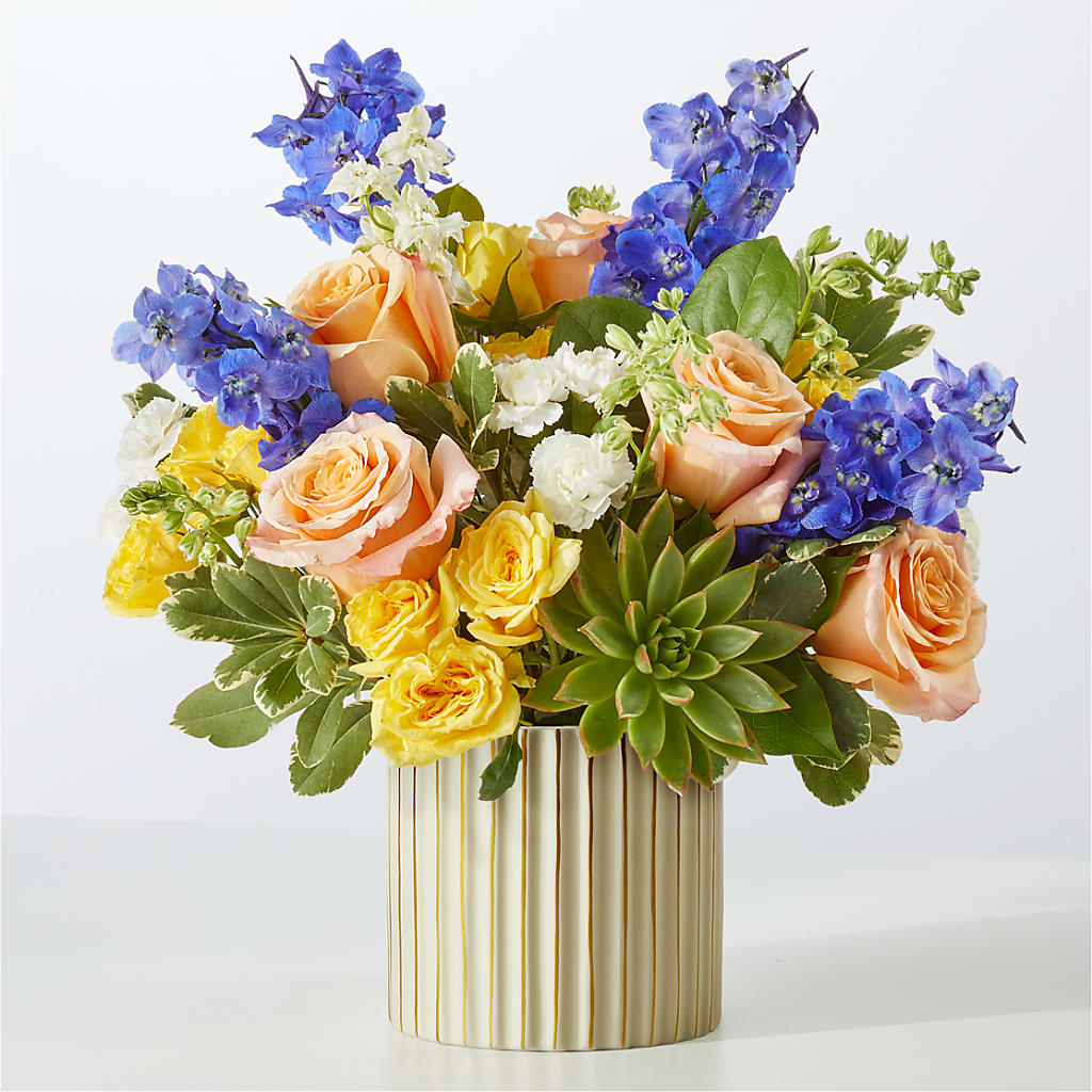 Cobalt Reverie Bouquet – The Flower Nook Inc, Orlando FL