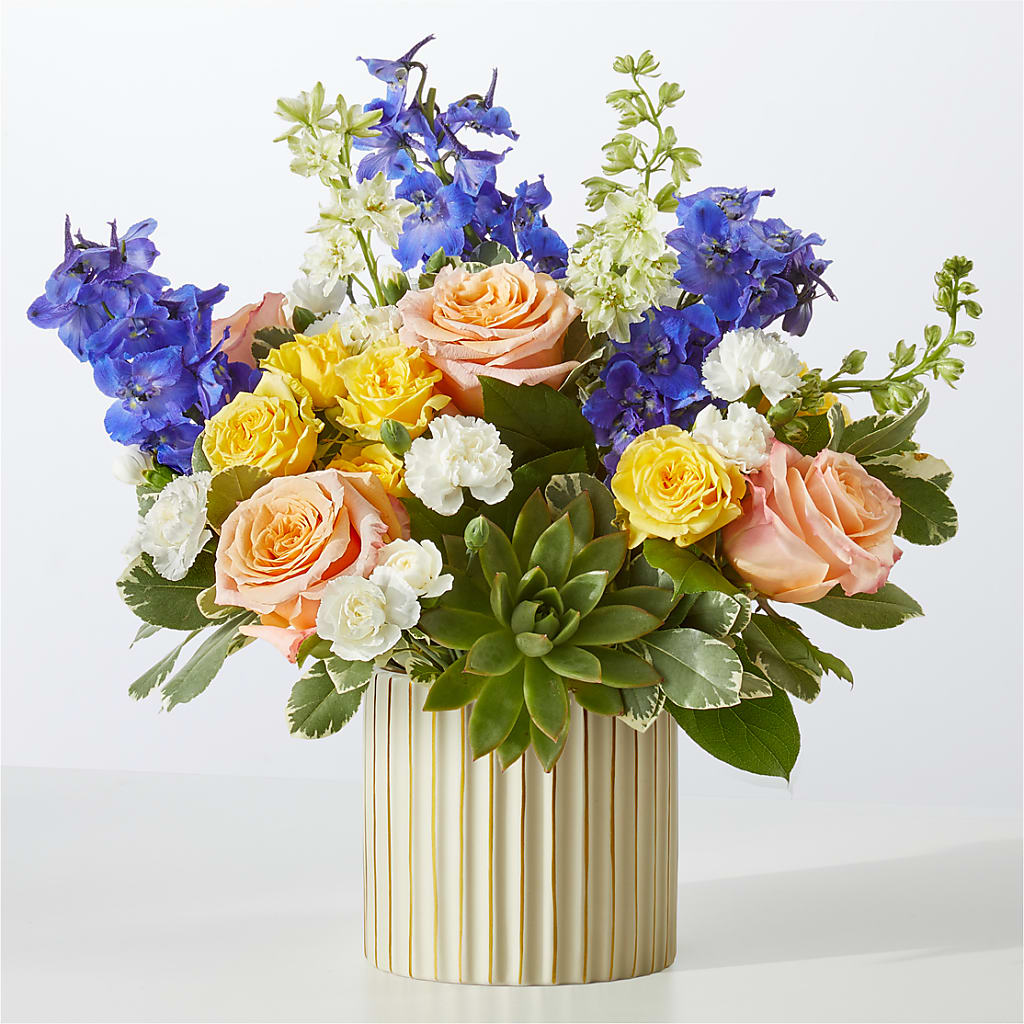 Cobalt Reverie Bouquet – The Flower Nook Inc, Orlando FL