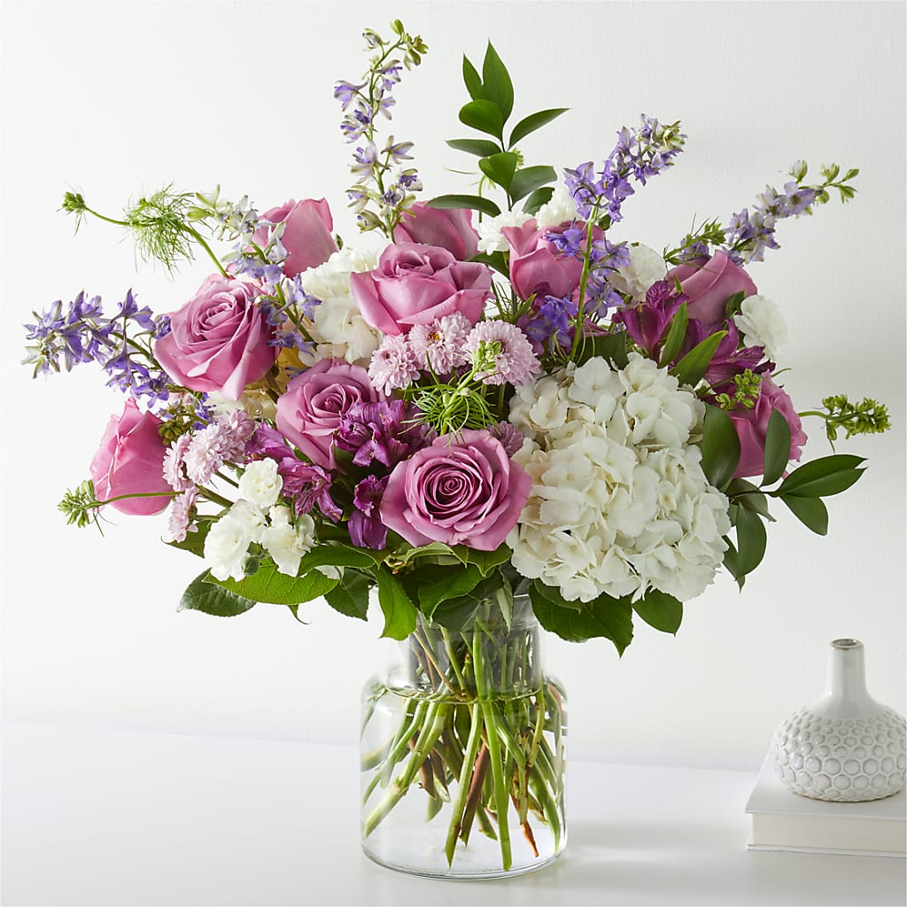Violet Caress Bouquet – The Flower Nook Inc, Orlando FL