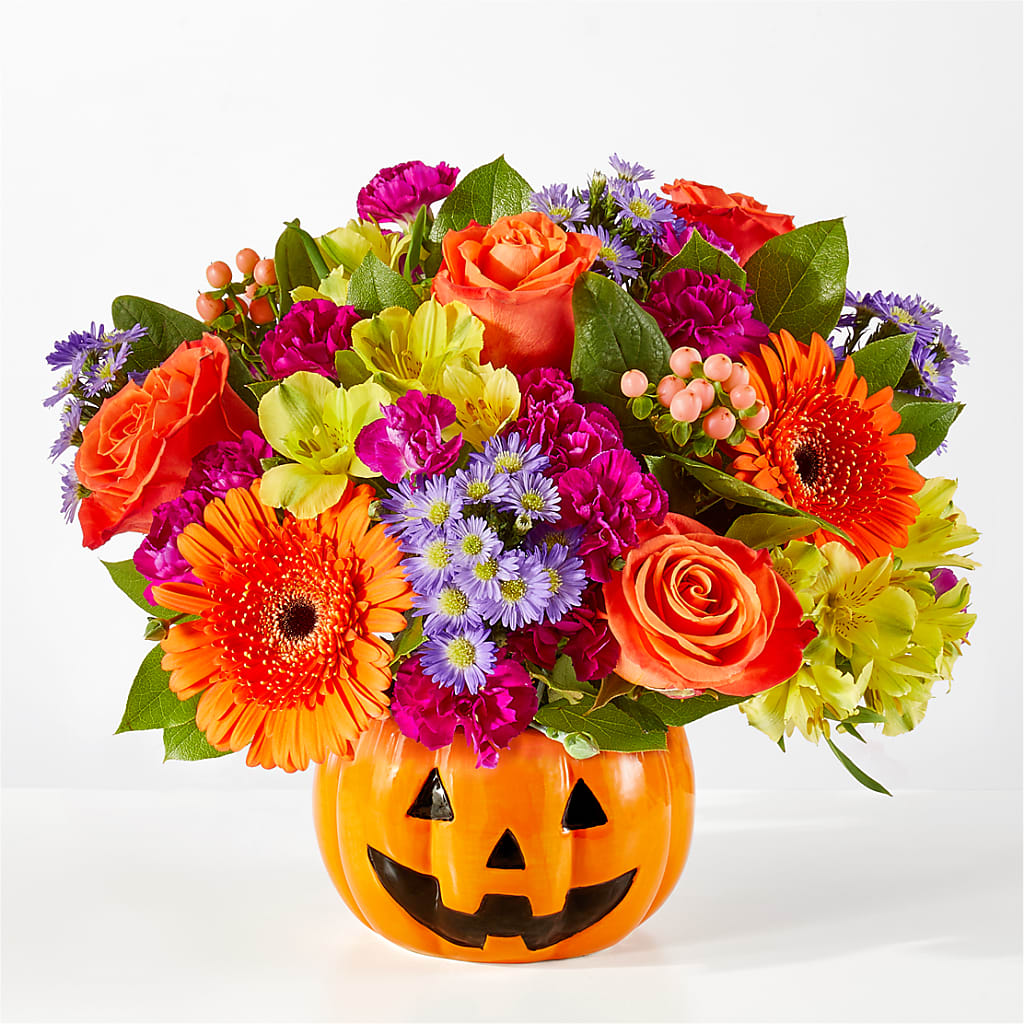 Tricks & Treats Pumpkin – The Flower Nook Inc, Orlando FL