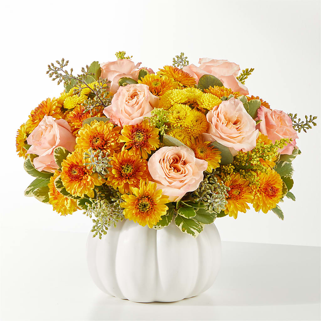 Peachy Pumpkin – The Flower Nook Inc, Orlando FL