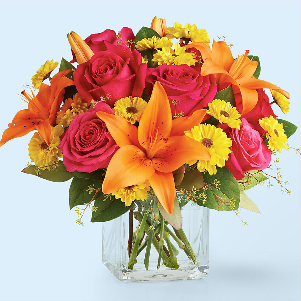 Neon Lights Bouquet – The Flower Nook Inc, Orlando FL