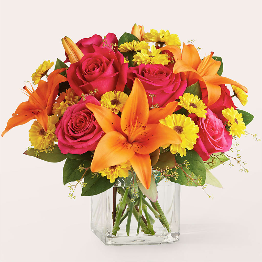 Neon Lights Bouquet – The Flower Nook Inc, Orlando FL
