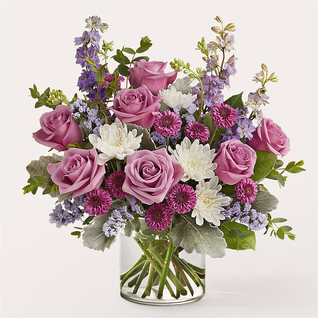 Violet Frost Bouquet – The Flower Nook Inc, Orlando FL