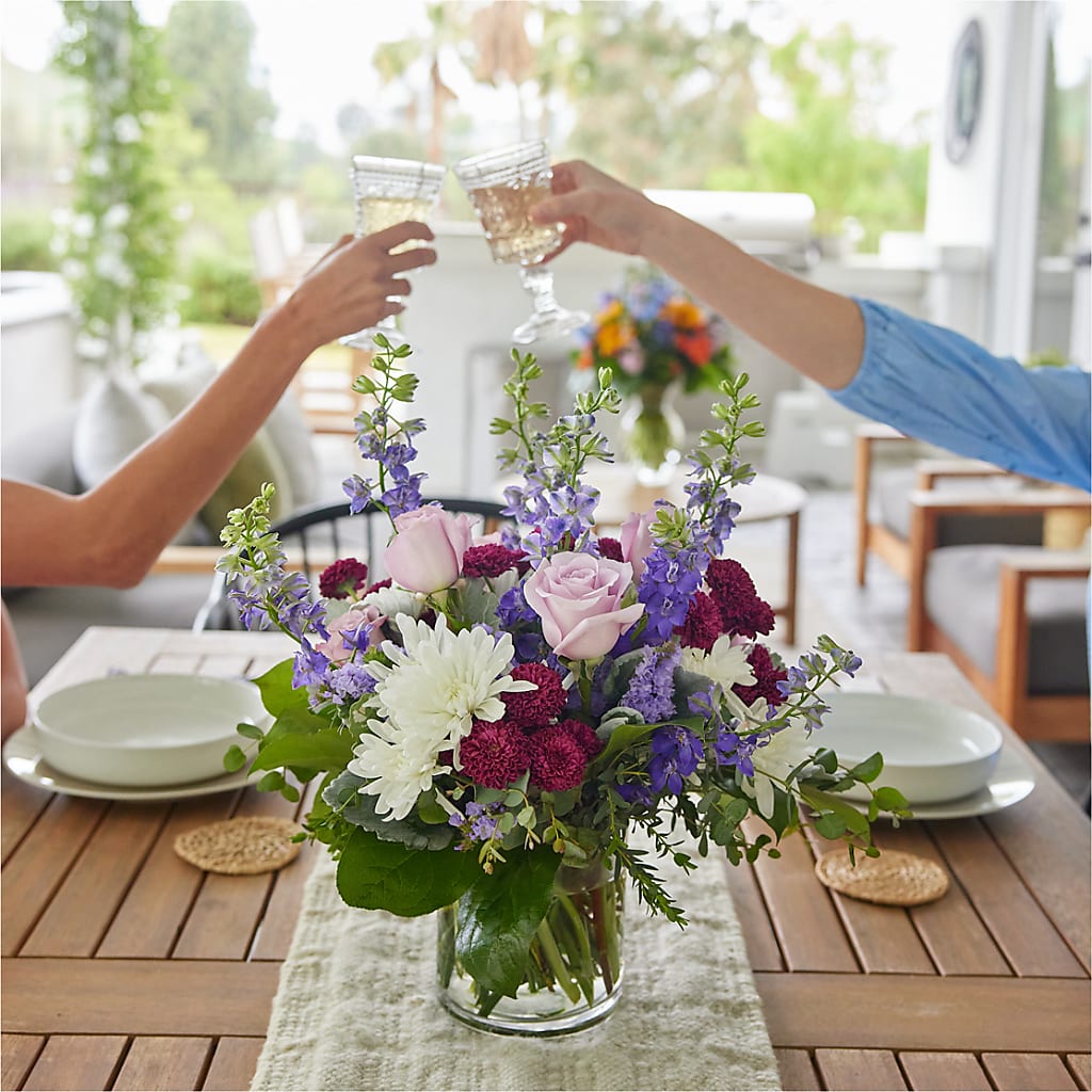 Violet Frost Bouquet – The Flower Nook Inc, Orlando FL