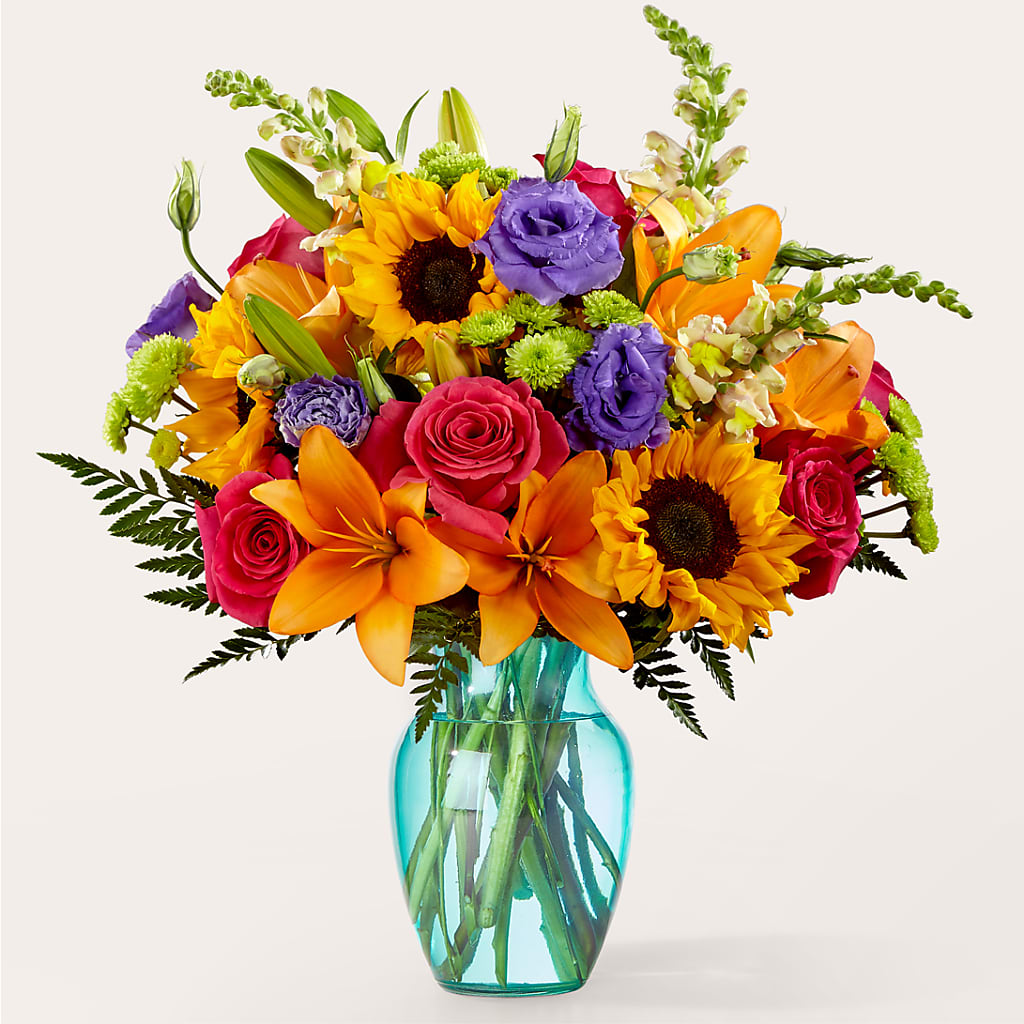 Double Rainbow Bouquet – The Flower Nook Inc, Orlando FL