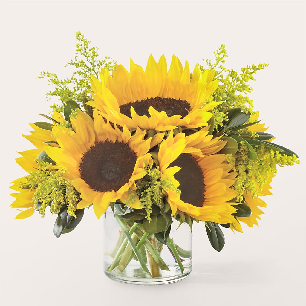Beaming Sunflower Bouquet – The Flower Nook Inc, Orlando FL