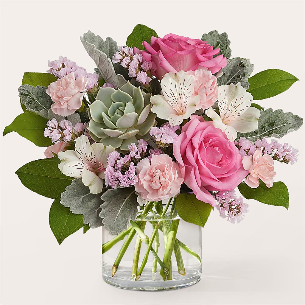 Dusty Rose Bouquet – The Flower Nook Inc, Orlando FL