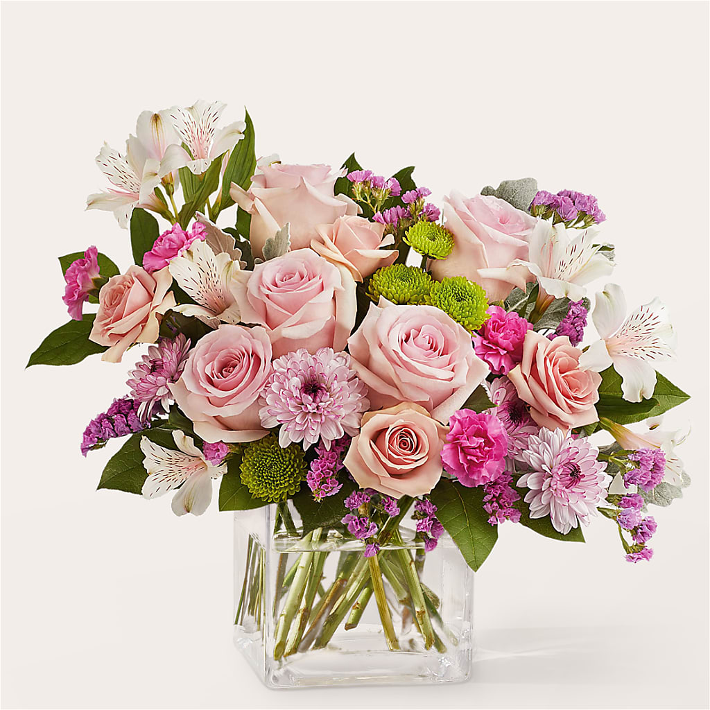 Pink Suede Bouquet – The Flower Nook Inc, Orlando FL