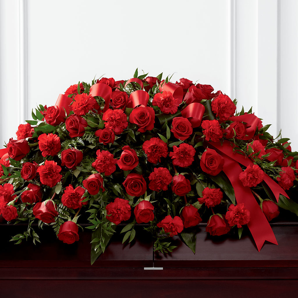 Tribute of Life Casket Spray – The Flower Nook Inc, Orlando FL