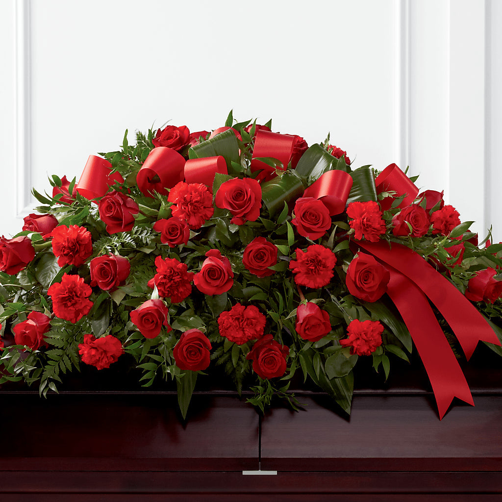 Tribute of Life Casket Spray – The Flower Nook Inc, Orlando FL