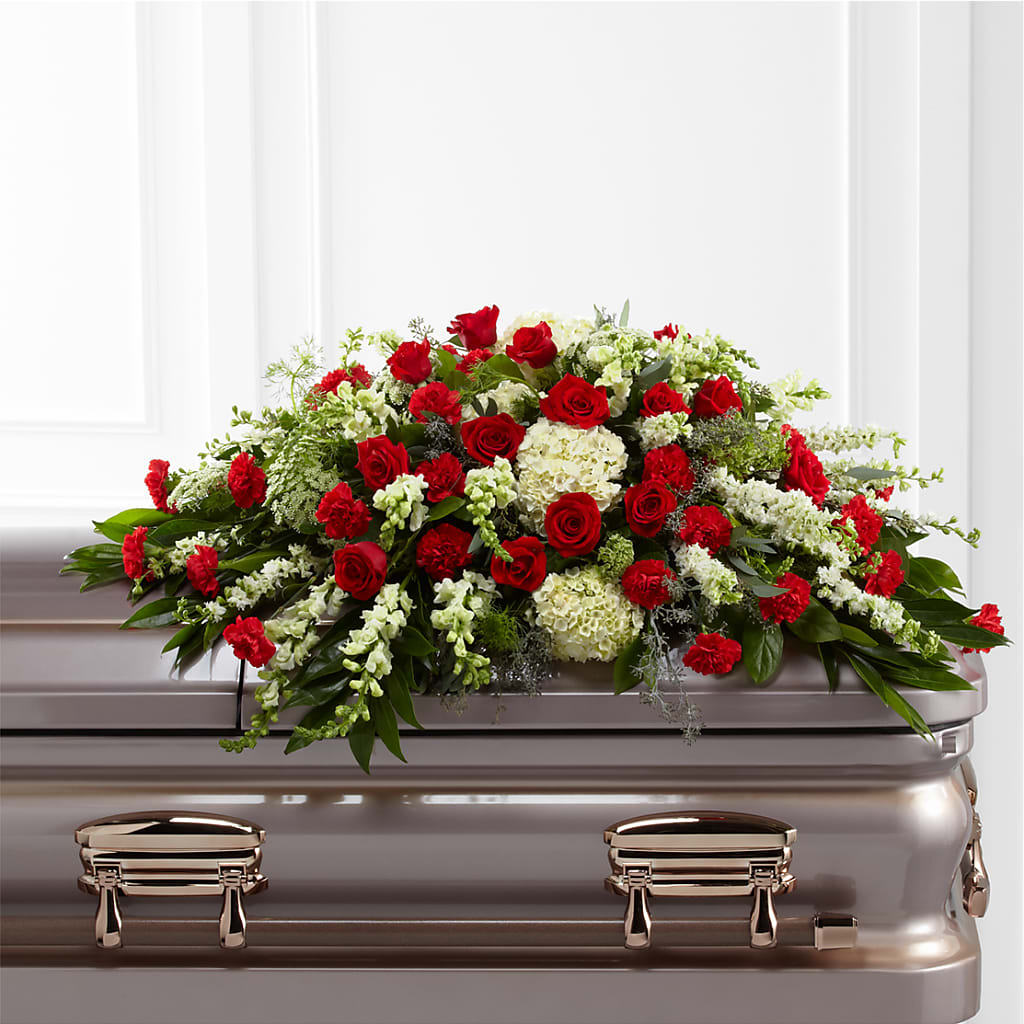 Sincerity Casket Spray – The Flower Nook Inc, Orlando FL