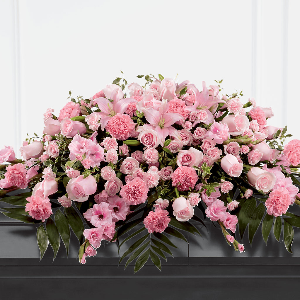 Garden of Comfort Casket Spray (Standard) – The Flower Nook Inc, Orlando FL