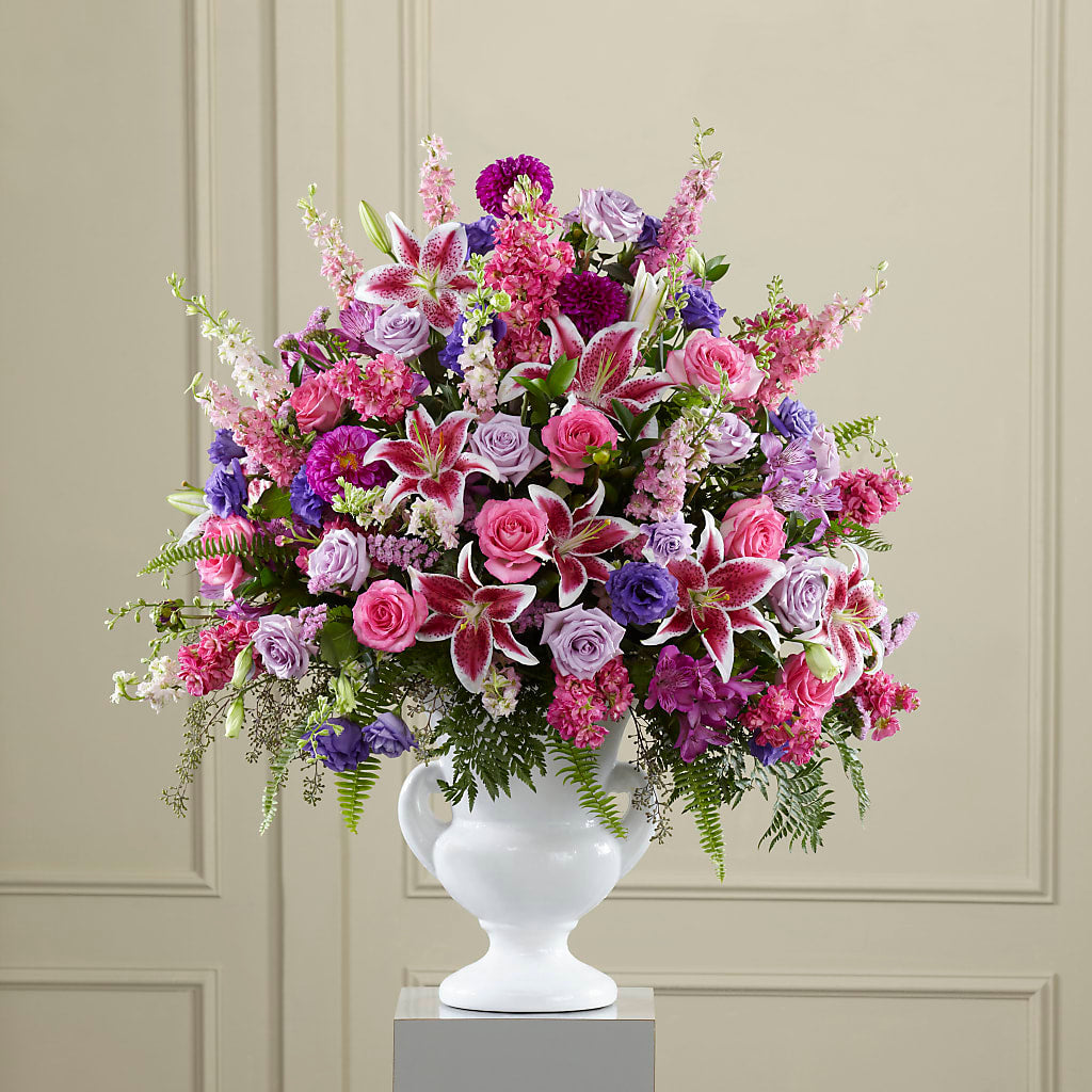 Peaceful Tribute Arrangement – The Flower Nook Inc, Orlando FL
