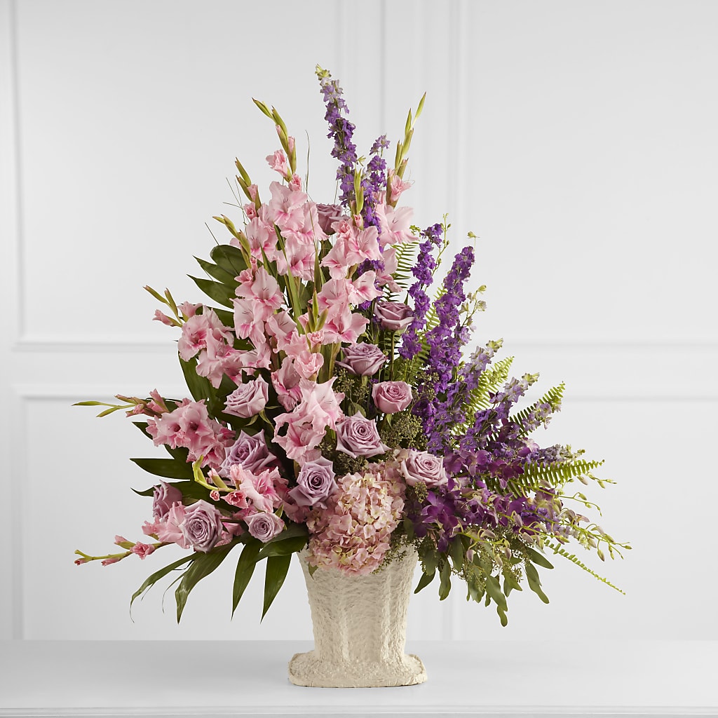 Flowing Garden Arrangement – The Flower Nook Inc, Orlando FL