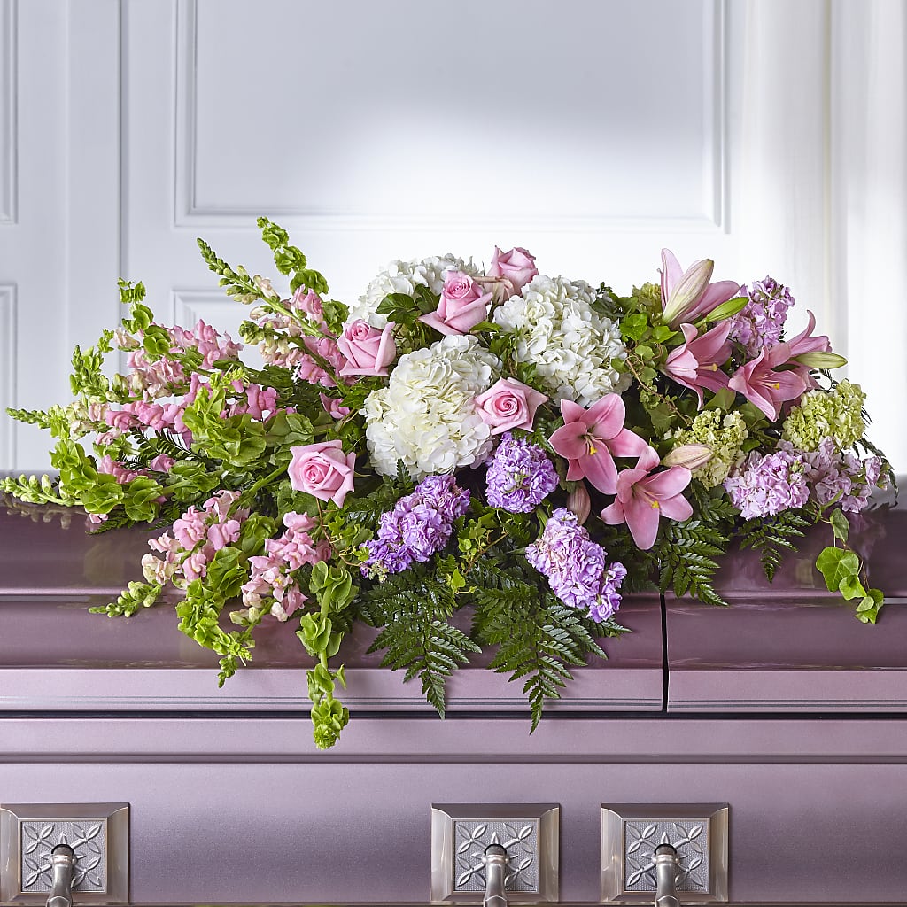 Life's Gratitude Casket Spray – The Flower Nook Inc, Orlando FL