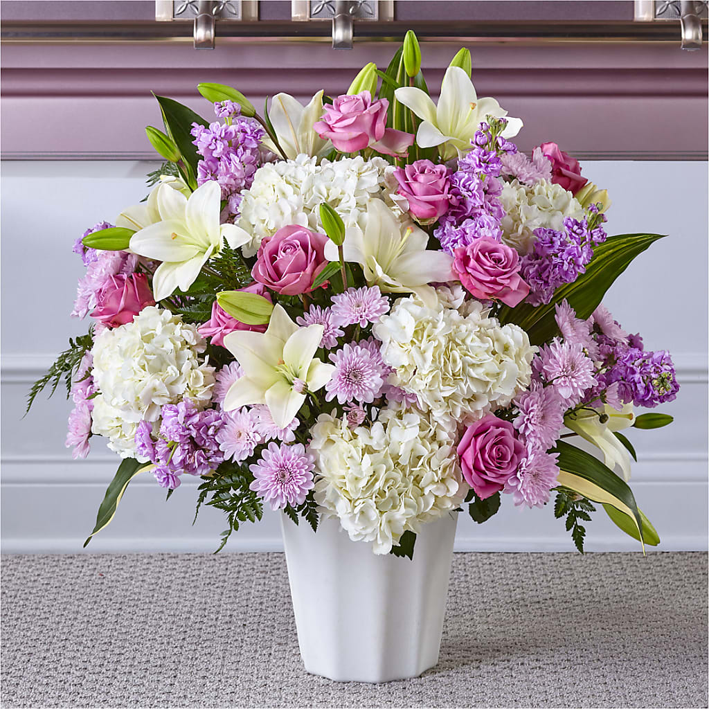 Heaven Sent Floor Basket – The Flower Nook Inc, Orlando FL