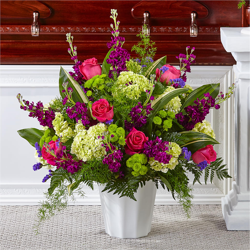 Beautiful Horizons Floor Basket – The Flower Nook Inc, Orlando FL