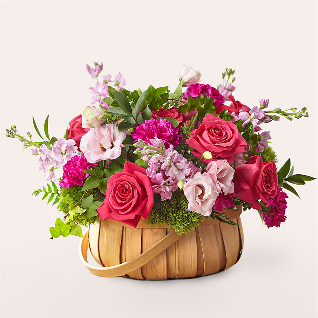 Radiance in Bloom Basket – The Flower Nook Inc, Orlando FL