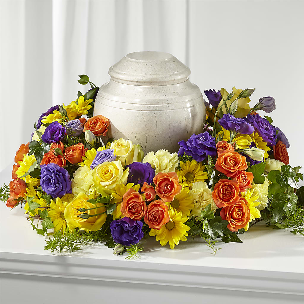 Blossoms of Remembrance Cremation Adornment – The Flower Nook Inc, Orlando FL