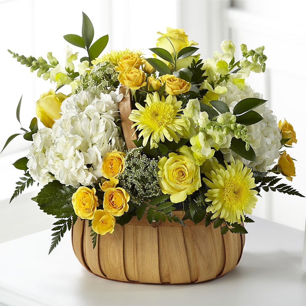 Rustic Remembrance Basket – The Flower Nook Inc, Orlando FL