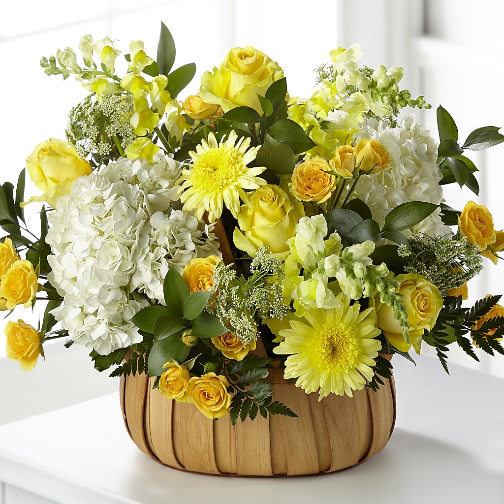 Rustic Remembrance Basket – The Flower Nook Inc, Orlando FL