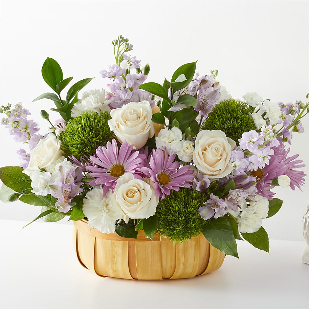 Peace & Love Basket – The Flower Nook Inc, Orlando FL