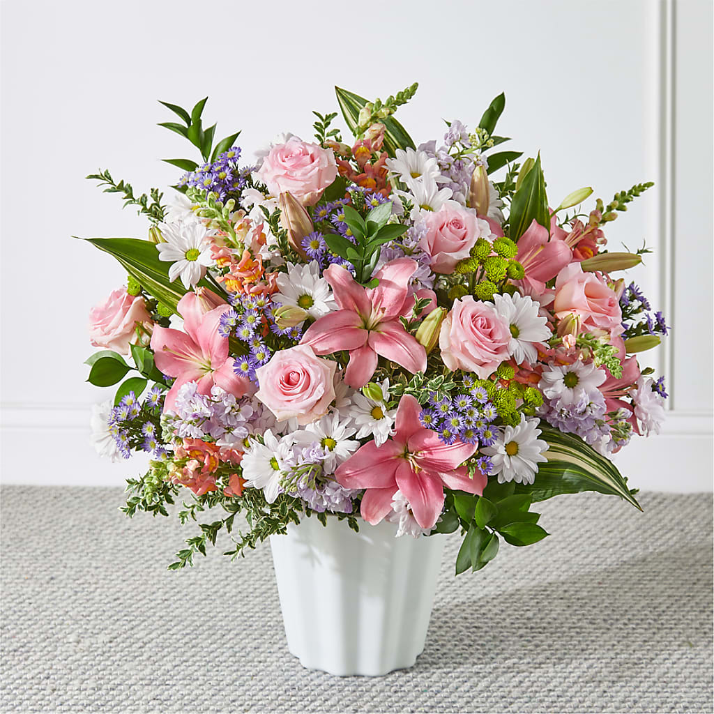 Abundant Compassion Floor Basket – The Flower Nook Inc, Orlando FL