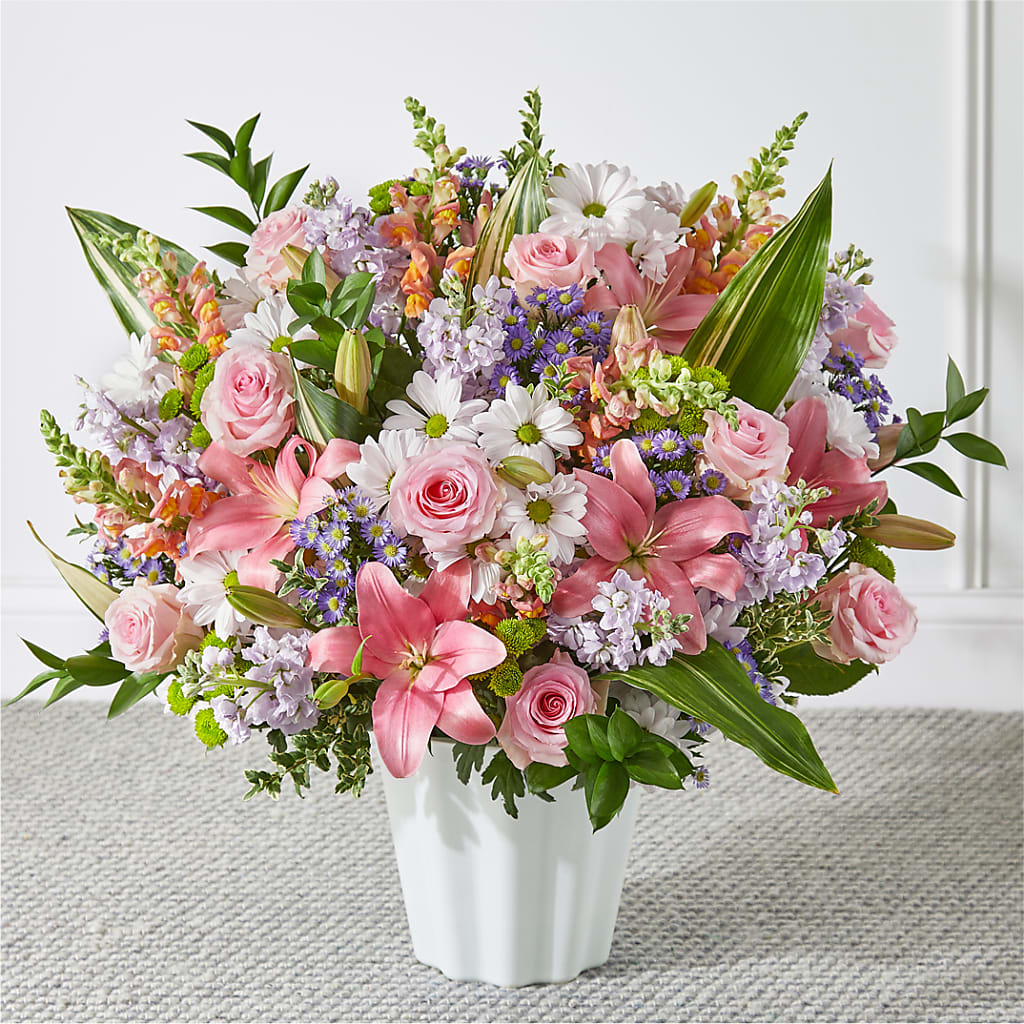 Abundant Compassion Floor Basket – The Flower Nook Inc, Orlando FL