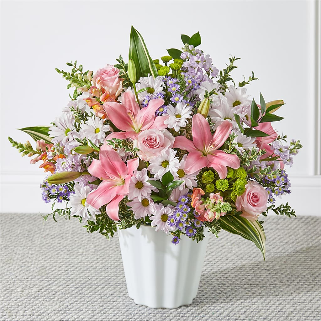 Abundant Compassion Floor Basket – The Flower Nook Inc, Orlando FL