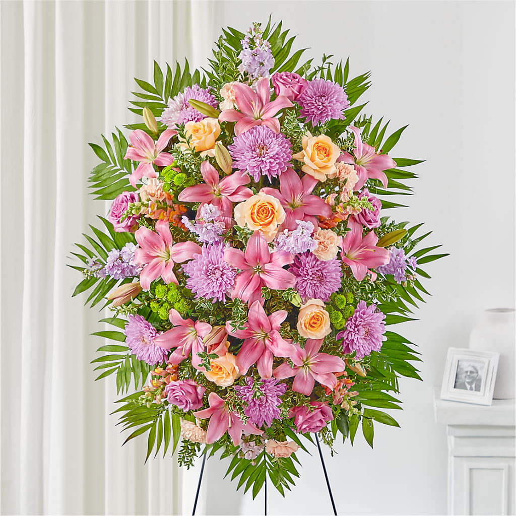 Love & Light Standing Spray – The Flower Nook Inc, Orlando FL