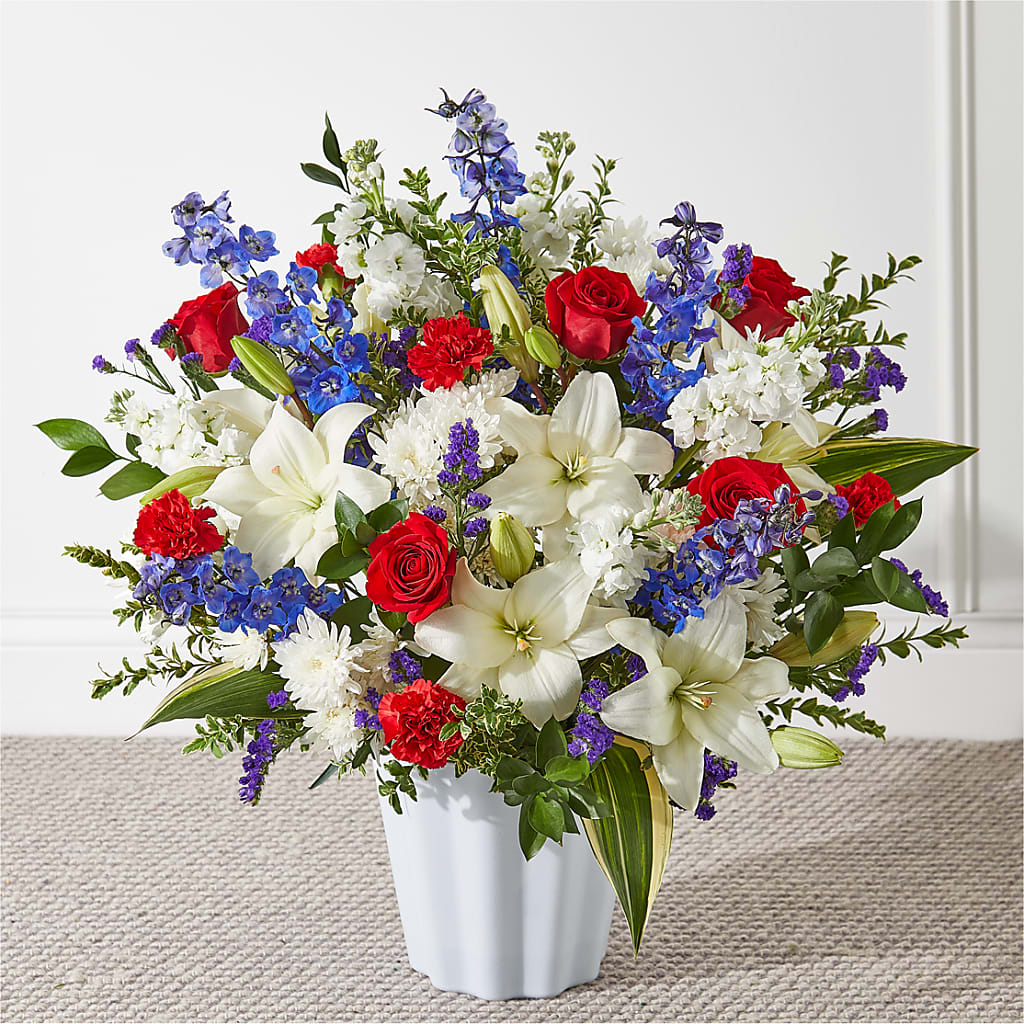 Consoled Floor Basket – The Flower Nook Inc, Orlando FL