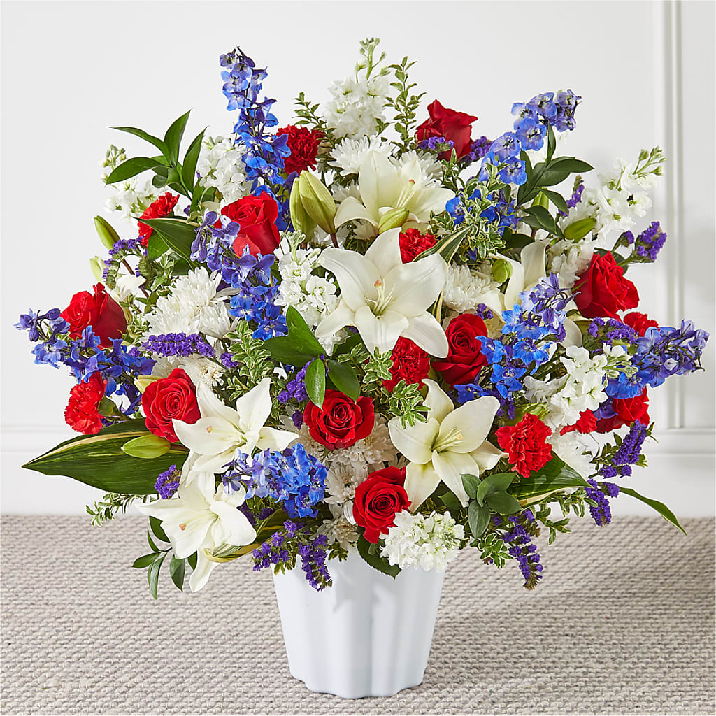 Consoled Floor Basket – The Flower Nook Inc, Orlando FL