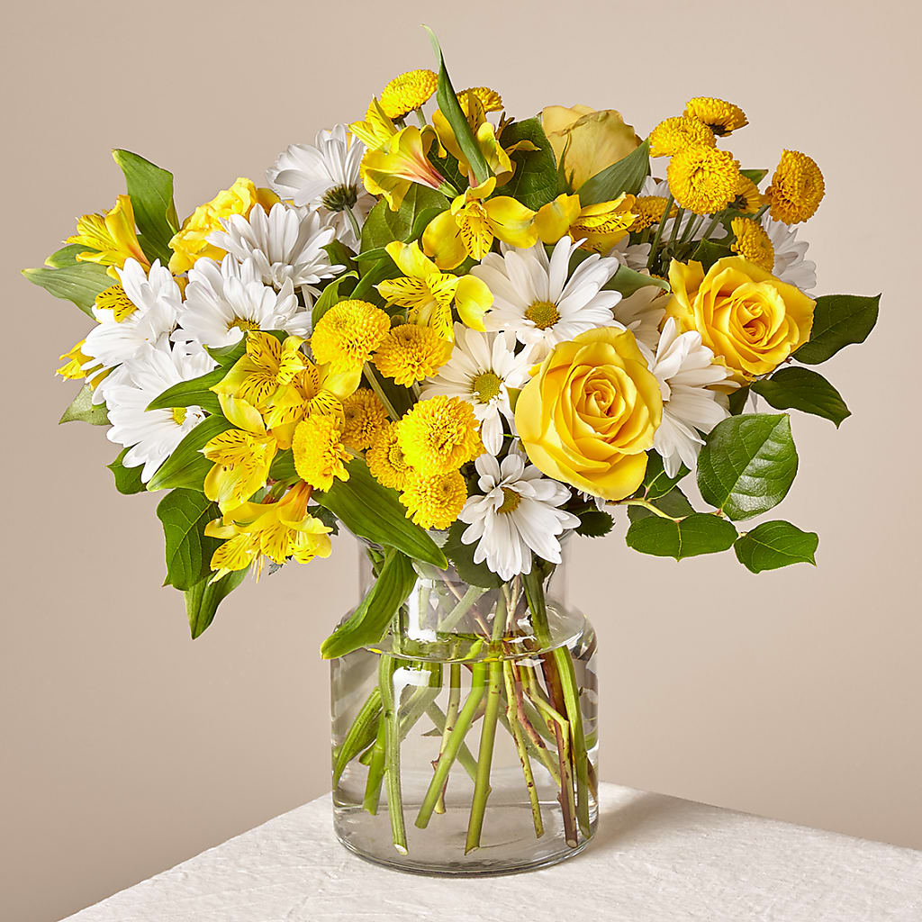 Sunny Sentiments Bouquet – The Flower Nook Inc, Orlando FL