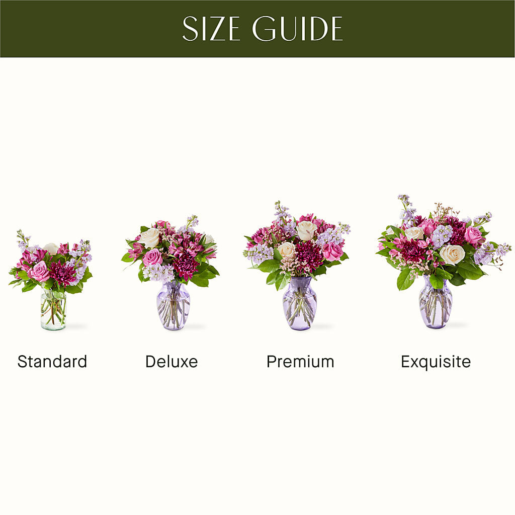 Amethyst Dreams Bouquet – The Flower Nook Inc, Orlando FL