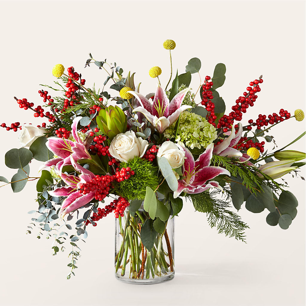 Berry & Bright Bouquet – The Flower Nook Inc, Orlando FL