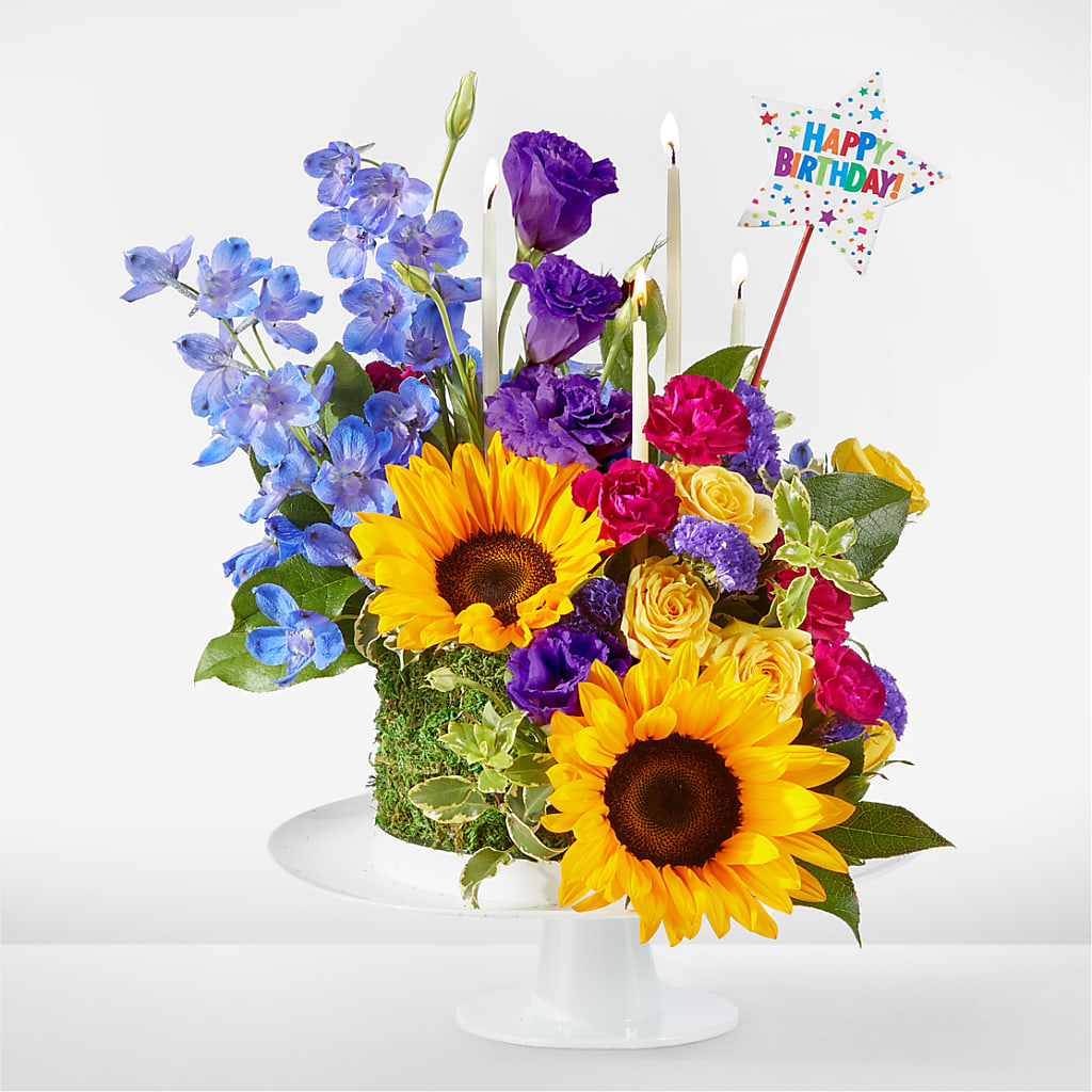 Star of the Day Floral Cake – The Flower Nook Inc, Orlando FL