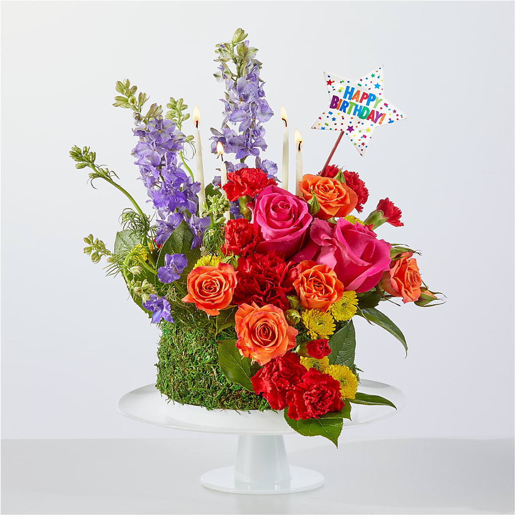 Best Year Yet Floral Cake – The Flower Nook Inc, Orlando FL