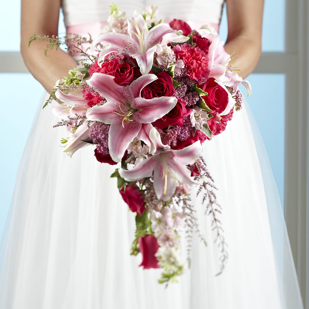 Lily & Rose Bouquet – The Flower Nook Inc, Orlando FL