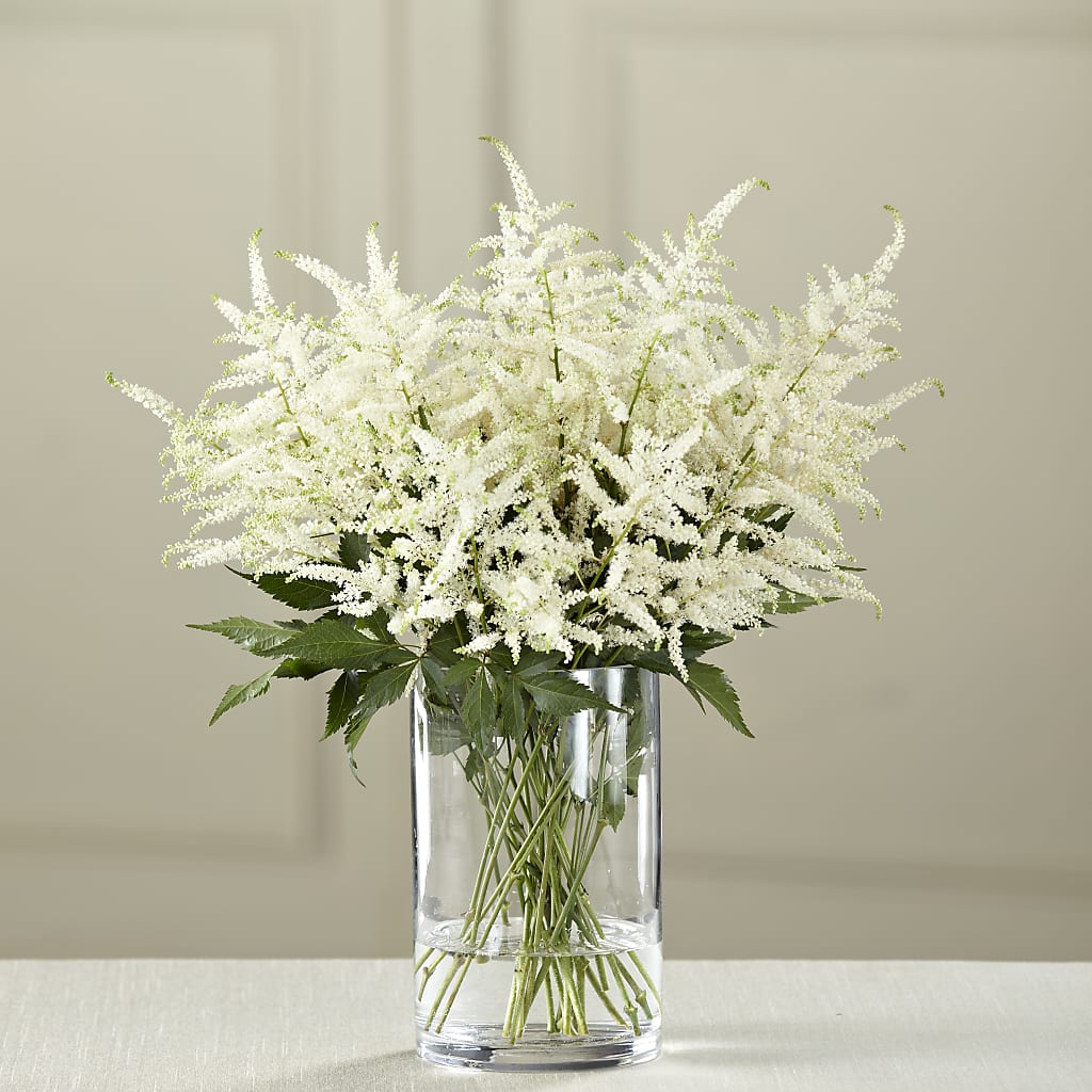White Astilbe Bouquet – The Flower Nook Inc, Orlando FL