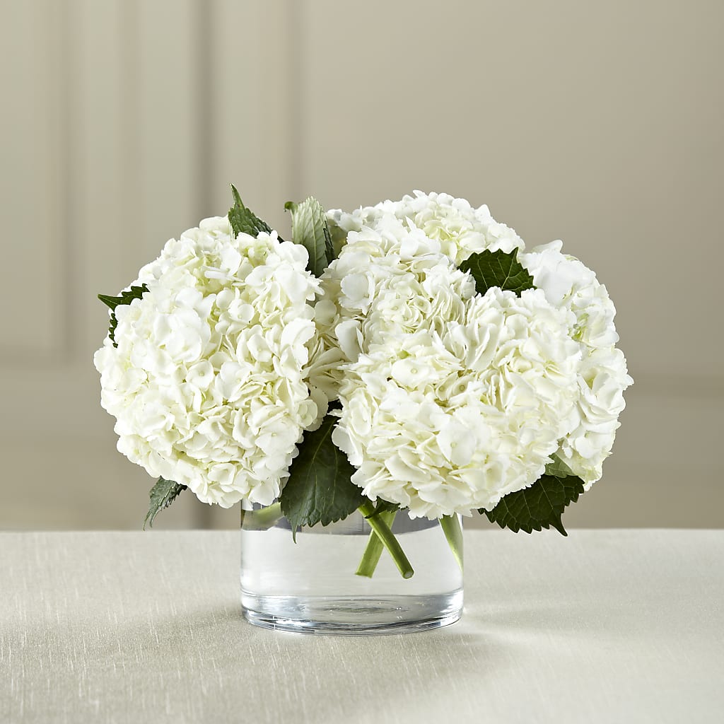 White Hydrangea Bouquet – The Flower Nook Inc, Orlando FL