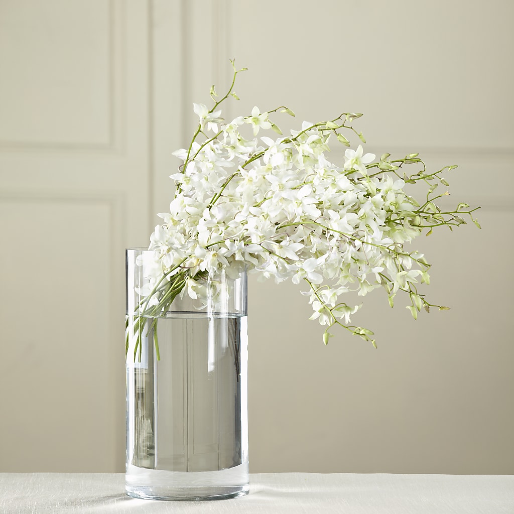 White Dendrobium Bouquet – The Flower Nook Inc, Orlando FL