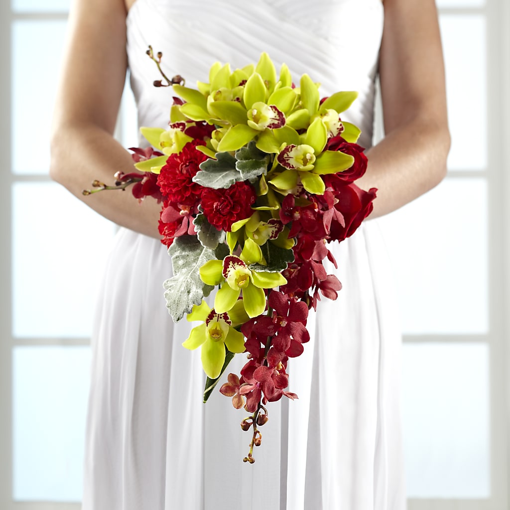 Elegant Orchid Bouquet – The Flower Nook Inc, Orlando FL