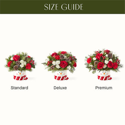 Jolly Snowman Bouquet –  The Flower Nook Inc, Orlando FL