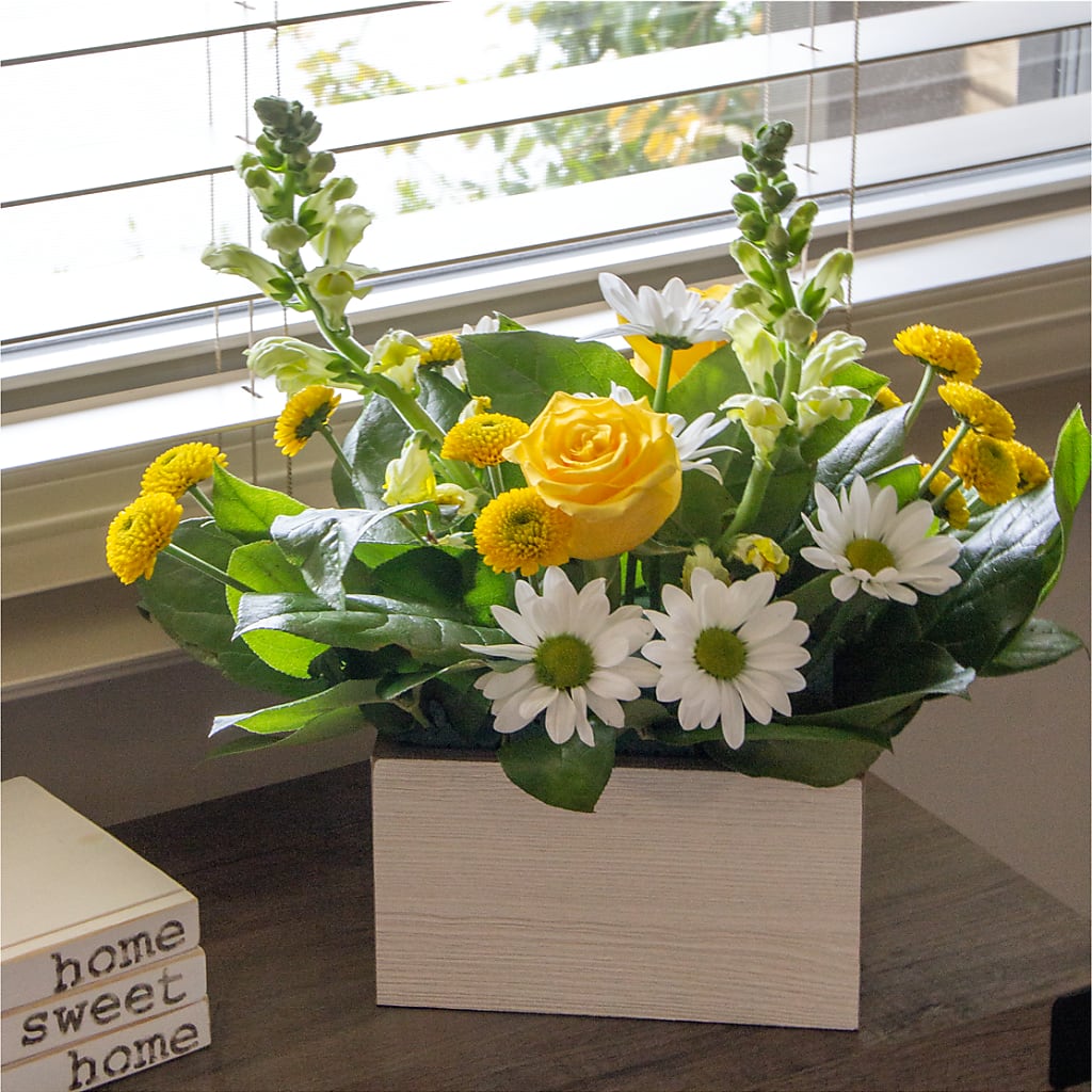 Sun Salutation Box Bouquet –  The Flower Nook Inc, Orlando FL